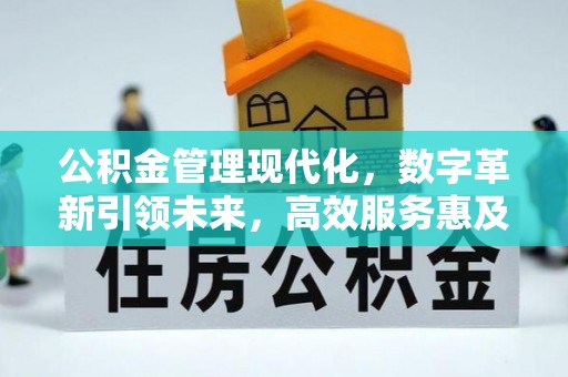 兰山公积金管理现代化，数字革新引领未来，高效服务惠及民生