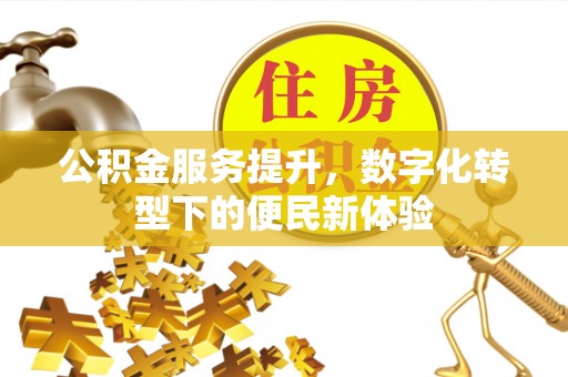 兰山公积金服务提升，数字化转型下的便民新体验